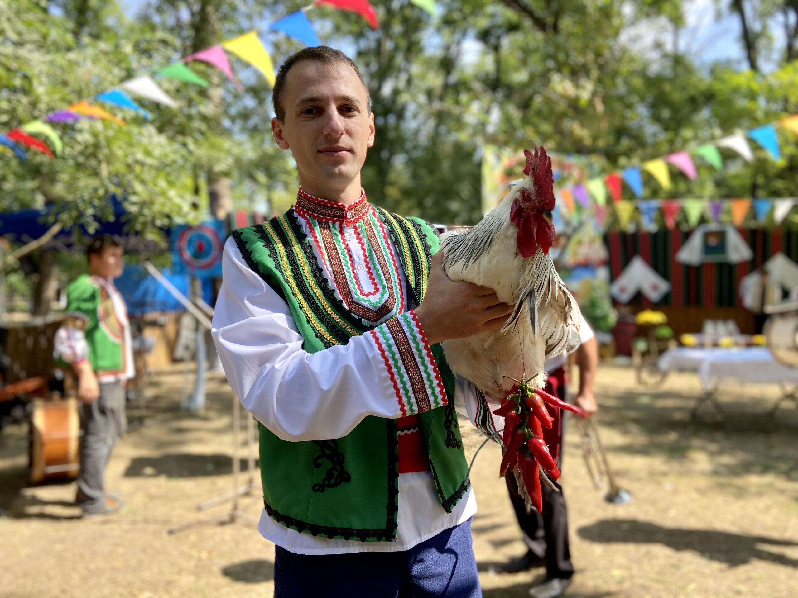 Ein junger Gagause auf dem Jahrmarkt in Tarutyne.